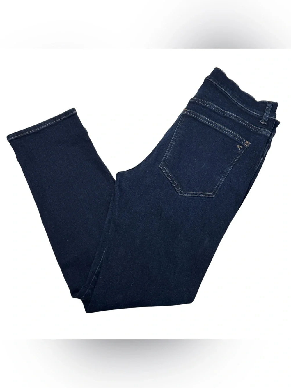 Madewell Mid-Rise Stovepipe Jeans Rinse Wash DM8930 Women’s Size 31